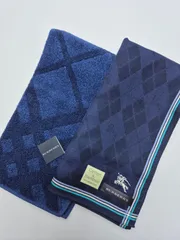 【新品】BURBERRY メンズハンカチ & タオルハンカチ セット