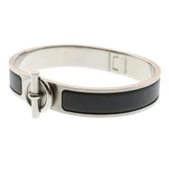 HERMES (エルメス) クリックグレナン エナメル ブレスレット バングル シルバーのサムネイル
