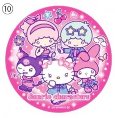 【(10) 集合B】 サンリオキャラクターズ キラキラＢＩＧ缶バッジ２