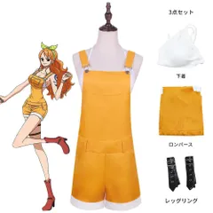 コスプレ衣装 ワンピース ナミ サスペンダーパンツ アニメ映画 コスチューム ハロウィン イベント