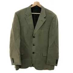 VERSACE ヴェルサーチ 3Bジャケット サイズ:56 シルクリネン    カーキ メンズ / 240001192924のサムネイル
