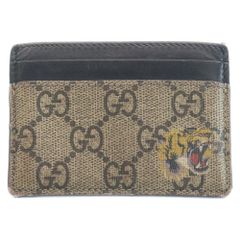 GUCCI (구찌) GG 스프림 타이거 카드 케이스