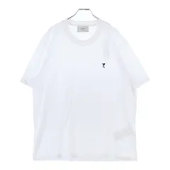 ami (アミ) Ami De Coeur アミ ドゥ クール ハートロゴ刺繍 クルーネック 半袖Tシャツ カットソー ホワイト HTS346.724のサムネイル