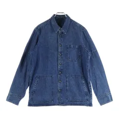 CHROME HEARTS (クロムハーツ) ワイノット クロスボールボタン ラストバイト デニムシャツ ロングシャツ クロスボールボタン装飾 ウォッシュド加工のサムネイル
