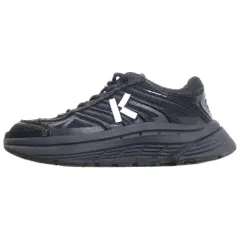 KENZO (ケンゾー) PACE ペース ロゴ メッシュ レースアップ ローカットシューズ スニーカー ブラック レディースのサムネイル
