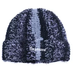 SUPREME (シュプリーム) 25AW Tinsel Stripe Beanie ティンセル ストライプ ビーニー ブラック