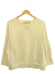 FRAMeWORK (フレームワーク) ヴィンテージ裏毛クロップドスリーブプルオーバー アイボリー Free