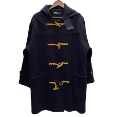 ラルフローレン  RALPH LAUREN 90's USA製 ウール ダッフルコート コート ネイビー Lサイズ 201MT-5479 VB