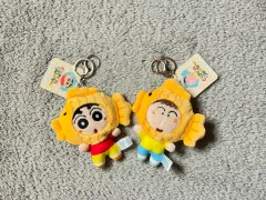 (セット) クレヨンしんちゃん + ボーちゃん まとめ たい焼き キーホルダー ぬいぐるみ