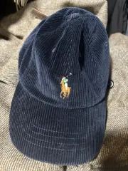 ポロ コーデュロイ ベースボールキャップ 新品