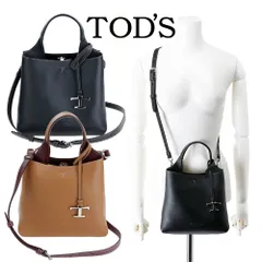 TODS トッズ ショルダーバッグ ミニ Tタイムレス レディース ショッピング 2WAY トートバッグ ハンドバッグ クロスボディ ロゴ Tチャーム XBWAPAA9100 QNK