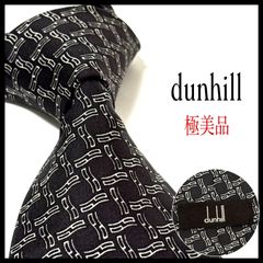 ◇美品◇dunhill ネクタイ 黒色 ゴルフ柄 オシャレ - メルカリ