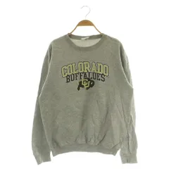 チャンピオン CHAMPION キッズ スウェットトレーナー 長袖 裏起毛 プリント 14-16 グレー /MY ■OS ■GY58