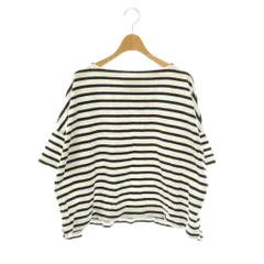 トラディショナルウェザーウェア Traditional Weatherwear カットソー ボーダー S ブラック ホワイト /ES ■ECD001