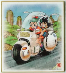 バンダイ ドラゴンボール色紙ART 5弾/2410730 ブルマ&孫悟空 11
