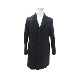 アーバンリサーチ ドアーズ URBAN RESEARCH DOORS チェスターコート 40 紺 ネイビー ロング丈 /YS10 ■ECD001