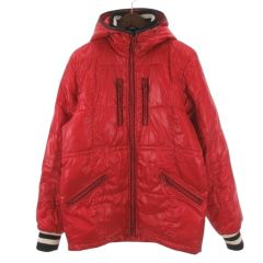 タケオキクチ TAKEO KIKUCHI 中綿 ジャケット フーディ 3 レッド 260310E ■ECA001