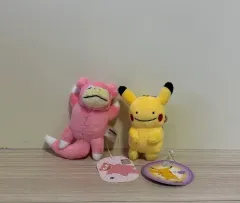 ポケットモンスター ヤドン ピカチュウに変わったメタモン ぬいぐるみ キーホルダー セット