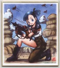 バンダイ ドラゴンボール色紙ART 2弾/2349558 ブルマ 11