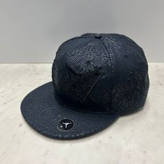 USA限定 JORDAN Brand ジョーダンブランド 総柄 キャップ ブラックonブラック エレファント