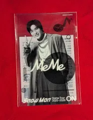 SnowMan 25-26年ON 目黒蓮 クリアステッカー