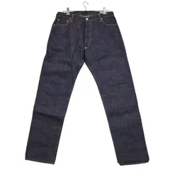 【中古品】 EVISU エヴィス 20OZ NO.1 SPECIAL BUTTON FLY DENIM PANTS LOT2001 ボタンフライ デニムパンツ シンチバック ジーンズ 【156-260314-as-13-izu】