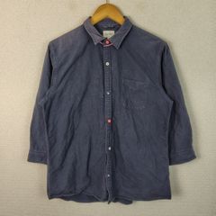 BEAMS ビームス シャツ ネイビー XLサイズ メンズ 古着 ストリート シティーボーイ