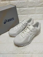 アシックス 24.5cm スニーカー レーザービーム JB TKB104 ホワイト 白 ジュニア 紐靴 運動靴 箱付 タグ付 asics LAZERBEAM