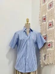 ポロラルフローレン ストライプ 半袖シャツ