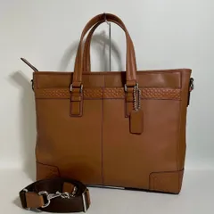 2602-309｜美品｜コーチ ミニシグネチャー 2WAYバッグ ブラウン