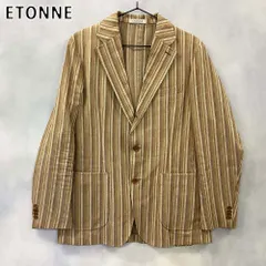 ETONNE エトネ テーラードジャケット シングル 3つボタン