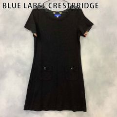BLUE LABEL CRESTBRIDGE ボウタイワンピース 半袖 - メルカリ