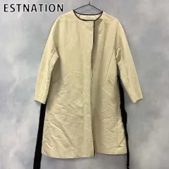ESTNATION エストネーション ノーカラーコートのサムネイル