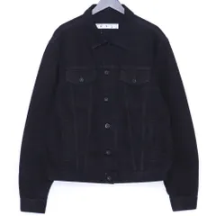 OFF-WHITE ロゴプリントデニムジャケット XLサイズ ブラック OMYE054S21DEN006のサムネイル