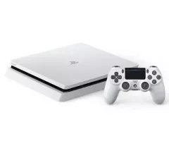 【中古】PS4ハード プレイステーション4本体 グレイシャー・ホワイト(HDD1TB/CUH-2000BB02)