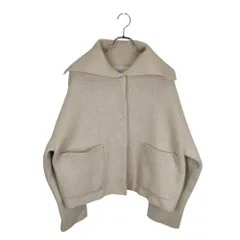 A DAM ET ROPE アダム エ ロペ フォックス ウール ダブルフェイス ファー ニット カーディガン GAK-23060-B F ベージュ レディース