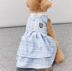 新品 L.W.D 犬と生活 犬服 クールギンガムワンピース 1号 - メルカリ