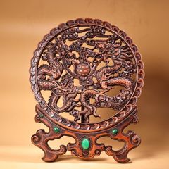 木彫り 二匹の龍 - メルカリ