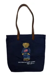 POLO RALPH LAUREN ポロ ラルフローレン　ポロベア ツイル ショッパートート　トートバッグ