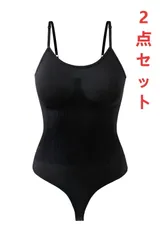 [SNSで話題] 美シルエット ボディシェイパー 2点セット 補正下着 ウエスト引き締め ヒップアップ [新品未使用]