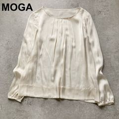 MOGA チューリッププリントブラウス サイズ2 美麗品 大人お洒落 - メルカリ