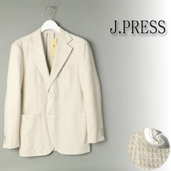 新品 J.PRESS ジェイプレス Jプレス リネンコットンハニカムチェック ジャケットM # 377