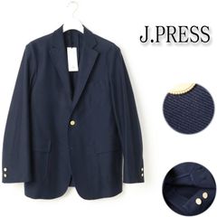 新品 J.PRESS ジェイプレス Jプレス J.PRESS × KANEMASA PHI HIGH GAUGE TWILL BIG BLAZER EXCLUSIVE ブレザージャケット 段返り3Bジャケット 日本製 紺ブレザーM # 350