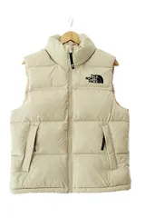 ザノースフェイス THE NORTH FACE 韓国限定 NUPTSE ON BALL VEST ヌプシ オンボール 中綿 ベスト NV3NR50C S ベージュ ブランド古着ベクトル 中古260112
