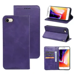 【在庫処分】用 iphone8 iphone7 用 (4.7インチ対応) 手帳型 ケース ケース カバー PUレザー カード収納 手帳型 財布型 耐衝撃 (第2世代/第3世代) ケース マグネット SE スタンド機能付き 5色 (適用 iPhone iPhon