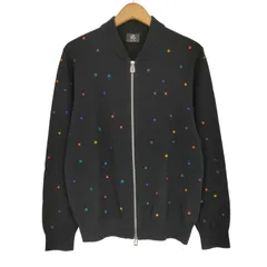 ピーエスポールスミス PS Paul Smith ニットドライバーズジャケット ジップアップカーディガン メンズ JPN：M のサムネイル