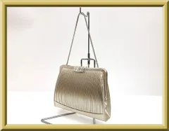 レトロ パーティーバッグ レディース バッグ ハンドバッグ チェーンバッグ クラッチバッグ 2WAY シャンパンゴールド 和装バッグ 成人式振袖 和装小物