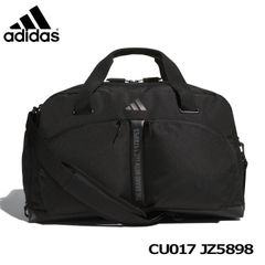 新品未使用】adidas ゴルフ ボストンバッグ ブラック - メルカリ