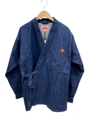 KENZO (ケンゾー) Kenzo Boke Flower Jacket in Denim クレストデニム キモノジャケット デニムジャケット S FD65DM1406B1 インディゴ メンズ/028のサムネイル