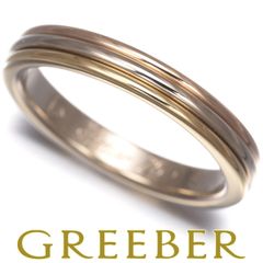 カルティエ リング ルイカルティエヴァンドーム スリーカラー 48号 K18YG/WG/PG #188570